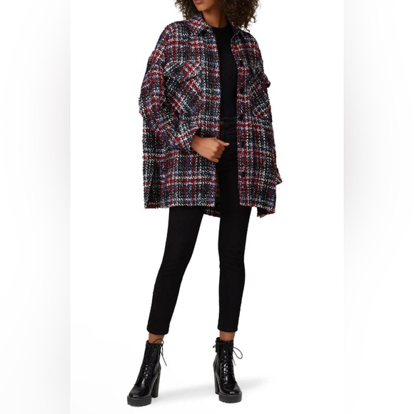 IRO Elmer Tweed Jacket 40 Shacket - Picture 4 of 10